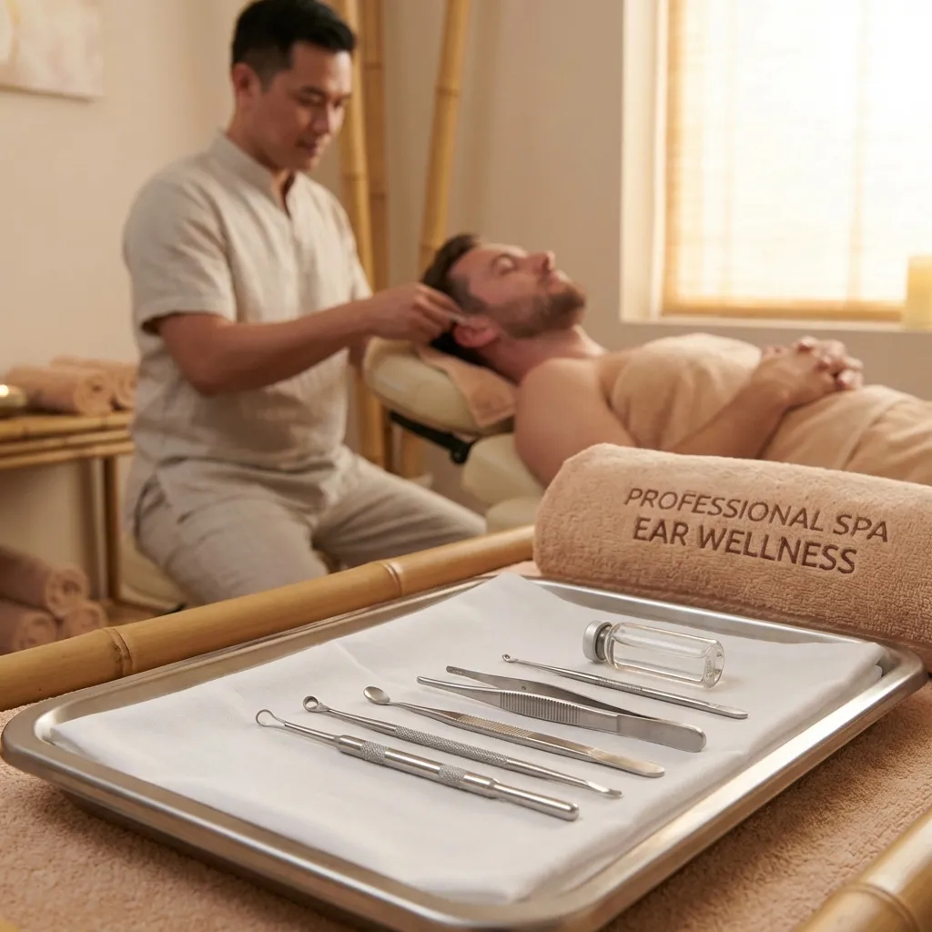 تنظيف الأذن